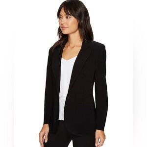 Norma Kamali Single Breasted Black Blazer Size 10